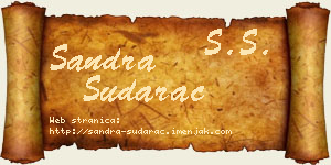 Sandra Sudarac vizit kartica